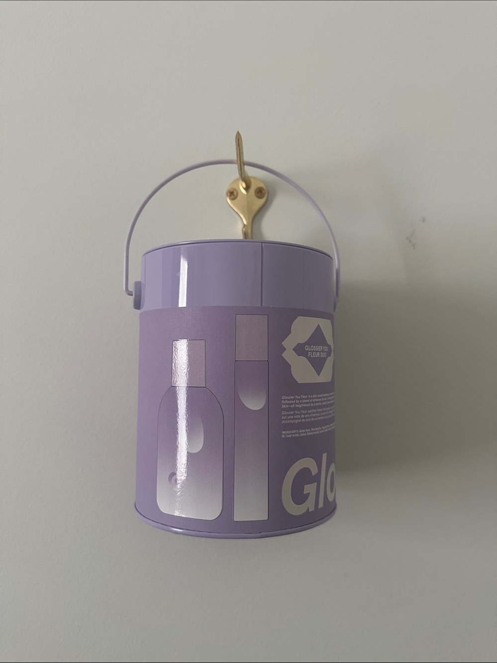 Glossier Perfume paint can  (tin only)